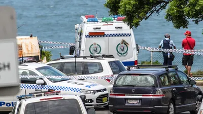 Car Drives Off Cliff at Queenscliff